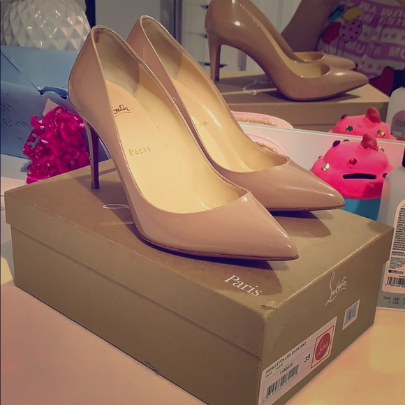 Christian Louboutin Shoes - 🌹Christian Louboutins Follies 85 Patent 🌹